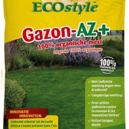 EcoStyle Rasendünger - AZ+ 2 kg - 30 m2 - Graszaadselect.com