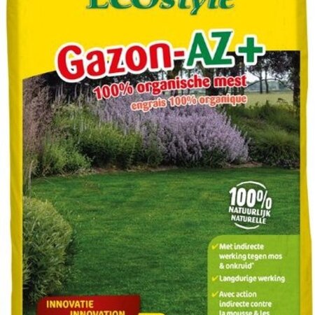EcoStyle Gazonmest - AZ+ 10 kg - 135 m2 - Graszaadselect.nl