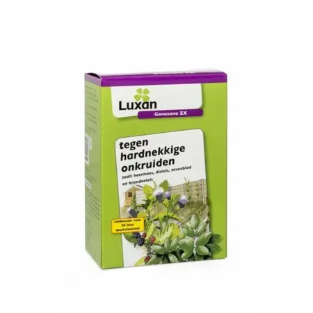 Luxan Genoxone ZX 100 ml - Tegen Hardnekkige Onkruiden - o.a. Gazon - Graszaadselect.nl