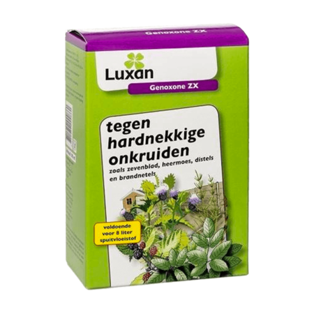 Luxan Genoxone ZX 250 ml 400 m2 - Tegen Hardnekkig Onkruid - Gazon - Graszaadselect.nl