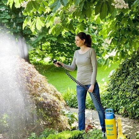 Gloria Prima 5 Comfort 5 lt - With Spiral Hose and Pressure Valve - Graszaadselect.com