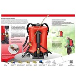 Birchmeier Rugspuit Iris AT1 N 15 lt. - Professionele Rugdrager / Drukspuit - Graszaadselect.nl