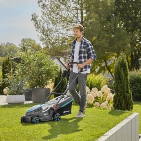 Gardena Electric Lawnmower PowerMax 37/1800 - Lawn Mowing up to 500 m2 - Graszaadselect.com