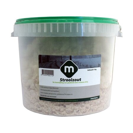 Mertens Road salt 5 kg - Salt For Slippery Roads - Fast Delivery - Graszaadselect.com