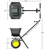 Spyker Schiebestreuer 25 kg - Unmontiert - Graszaadselect.com