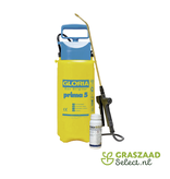 Gloria Drucksprüher Prima 5 Liter und Unkrautbekämpfung Imex Gold 450 ml.