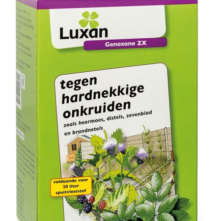 Luxan Drukspuit Prima 5 liter en Onkruidbestrijding Genoxone 250 ml Voor Gazon
