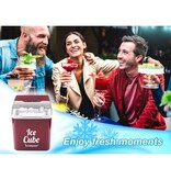 Beper Kompakte Eiswürfelmaschine – Produziert bis zu 12 kg Eiswürfel pro Tag – Ansprechendes Design