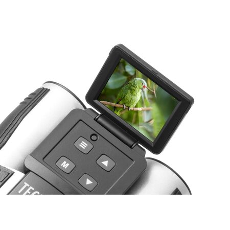 Technaxx Fernglas mit Display Full HD, 5-Megapixel-Kamera für Videos und Fotos