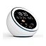 NASA Weather Station + Bluetooth Speaker - White - Indoor and Outdoor Temperature