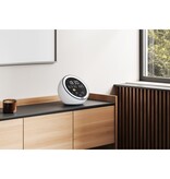 NASA Weather Station + Bluetooth Speaker - White - Indoor and Outdoor Temperature