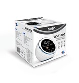 NASA Weather Station + Bluetooth Speaker - White - Indoor and Outdoor Temperature