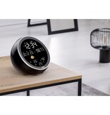 NASA Weather Station + Bluetooth Speaker - Black - Indoor and Outdoor Temperature