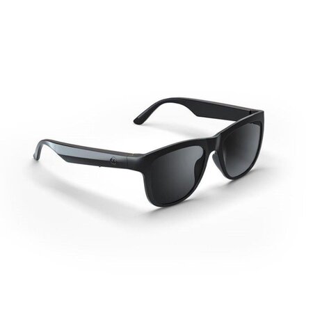 Caliber Soundglasses Intelligente Bluetooth-Sonnenbrille – Polarisierte Gläser – Einfache Bedienung – Mikrofon – Schwarz