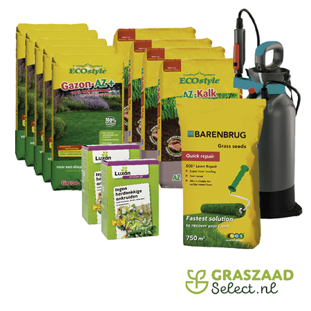 Breng je gras in topconditie met dit complete gazonpakket
