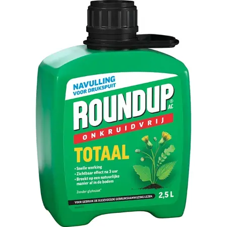Roundup Total Weed-Free Ready-to-Use Sprayer 2.5L Refill - Graszaadselect.nl
