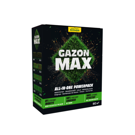 EcoStyle ECOstyle GazonMax – All-in-one Powerpack – Rasen reparieren – Graszaadselect.nl