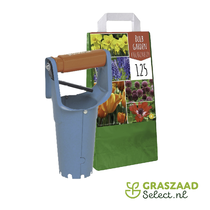 125 Bloembollen Colourful  met Bollenplanter