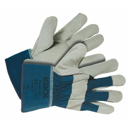 KIXX Garden Glove Force - Size 10 - For Heavy-Duty Work - Grass Seed Select