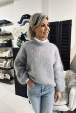 Maglione Mohair Elegance Grigio