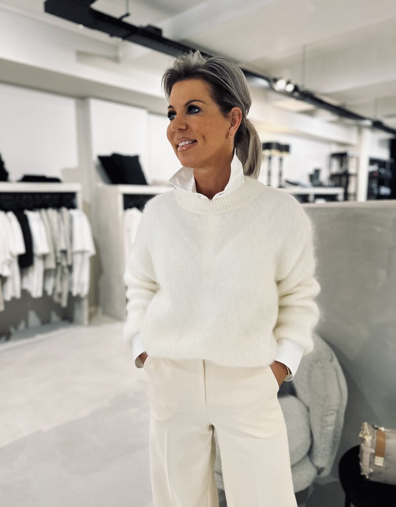 Pullover Mohair Elegance Off White