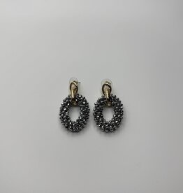 Boucle d'oreille Nina Gris