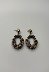 Boucle d'oreille Angel Beige