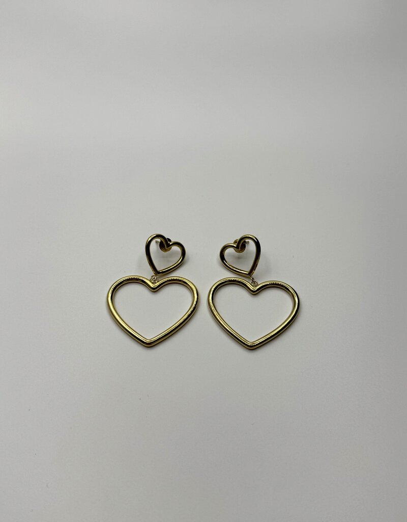 Earring Lovely Gold