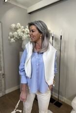 Bluse Claire Blau