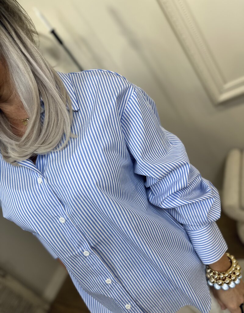 Bluse Claire Blau