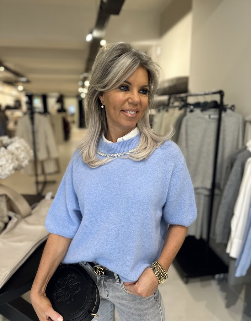 Top Malou Bleu clair