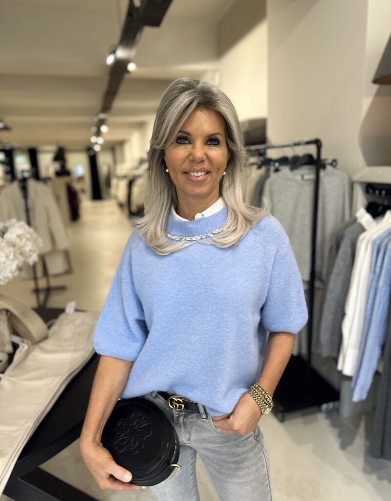 Top Malou Bleu clair