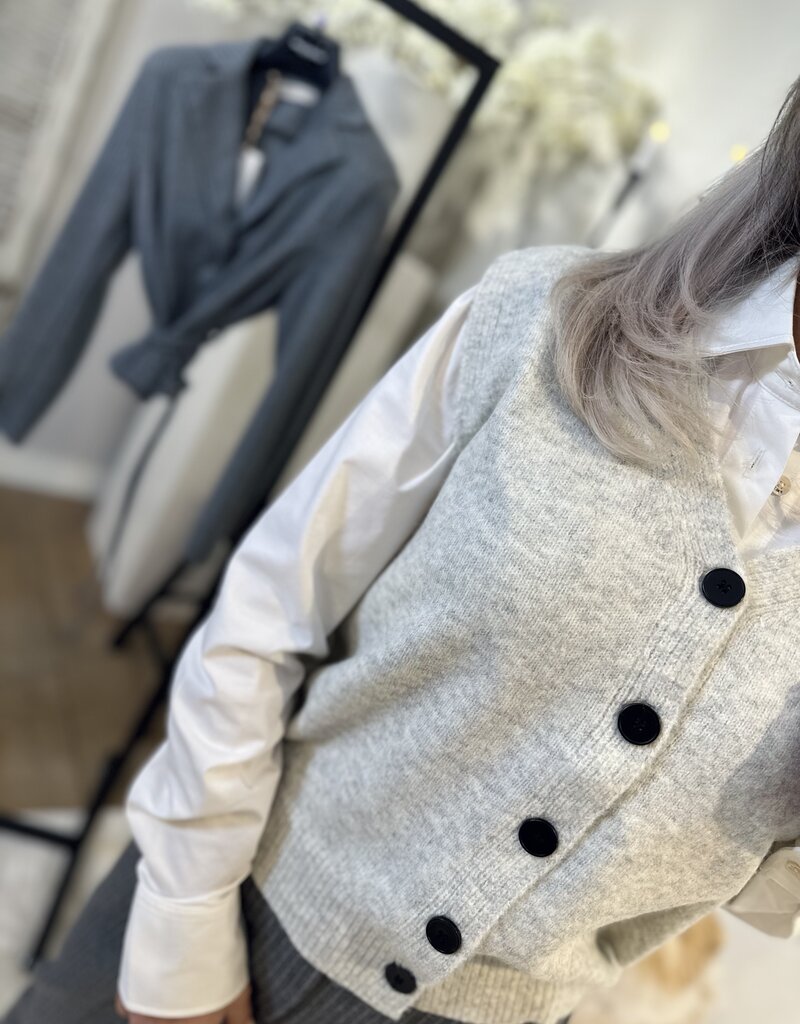 Spencer Gilet Mees grijs