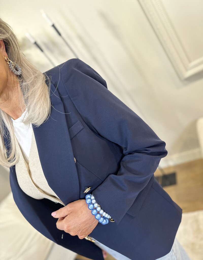 Blazer Gini Bleu
