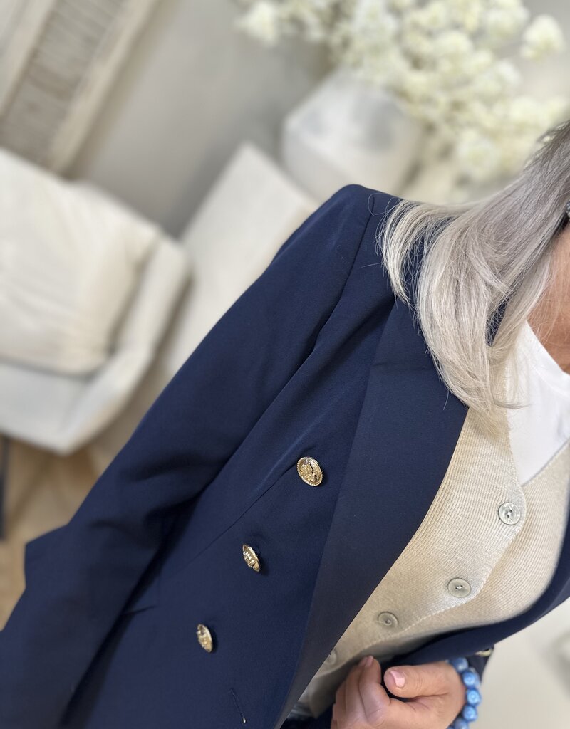 Blazer Gini Bleu