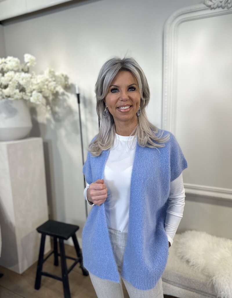 Strickjacke Kate Blau