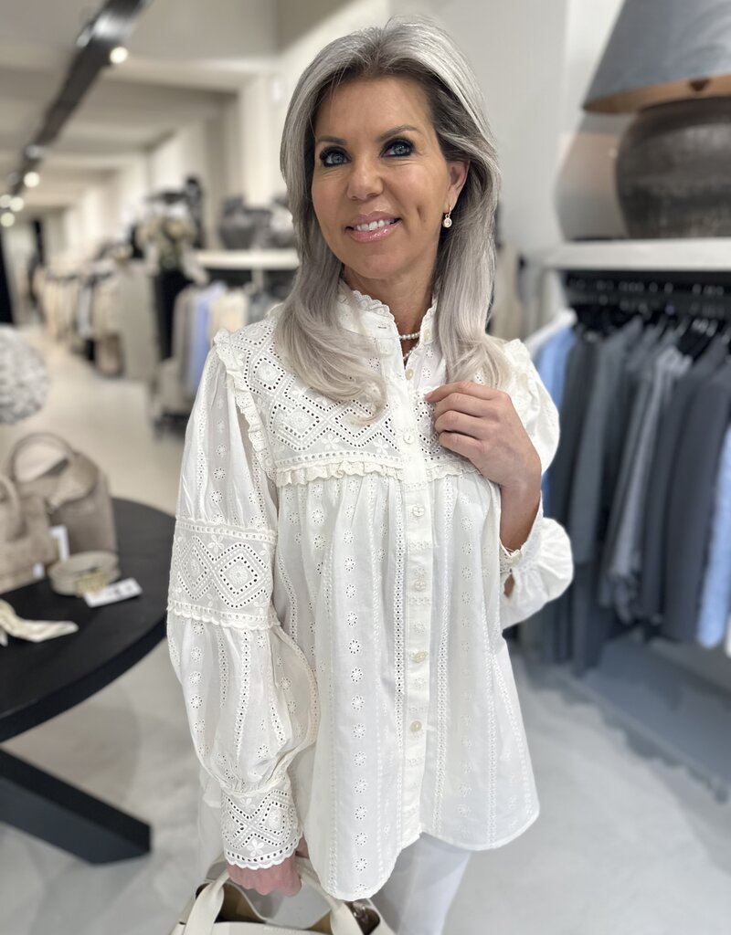 Bluse Lowa Creme