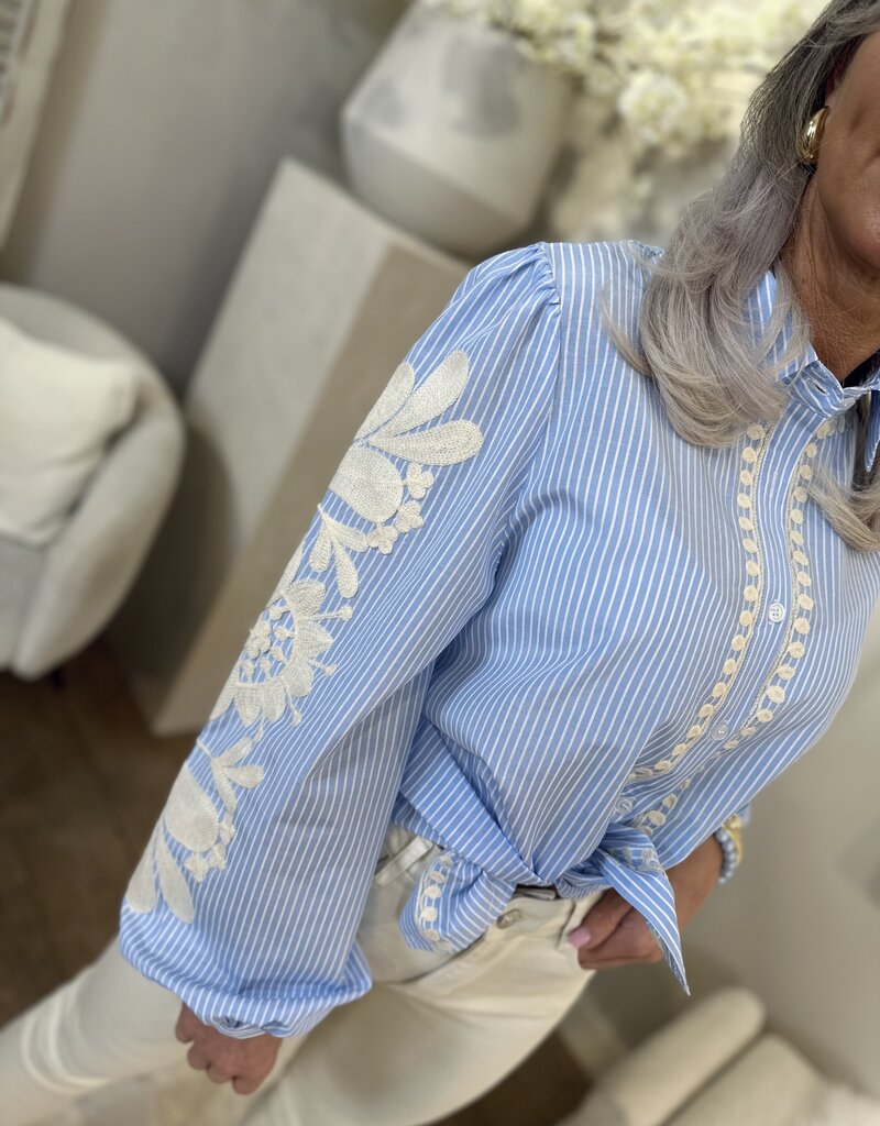 Blouse Siem Blauw