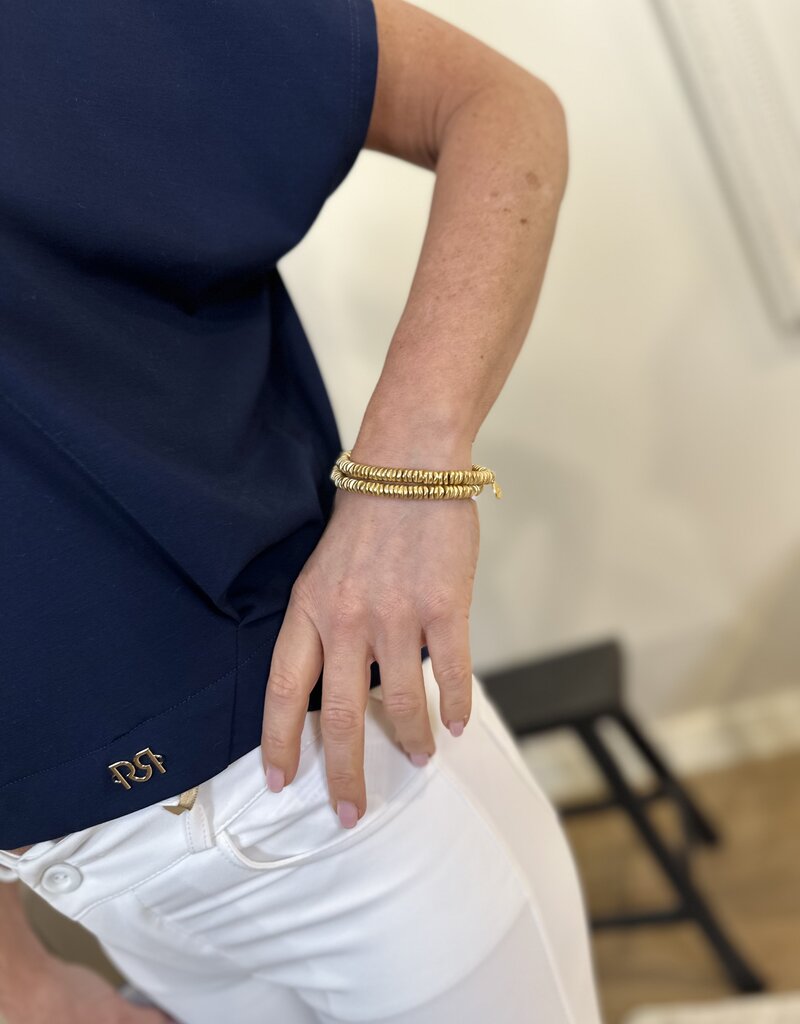 Rinascimento Top Maglia Blau