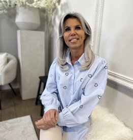 Bluse Jannet Blau