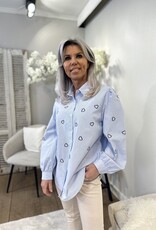 Bluse Jannet Blau