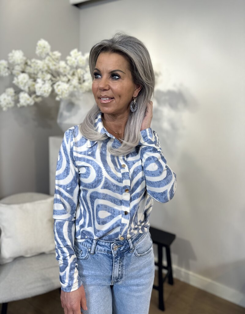 Bluse Lovia Blau