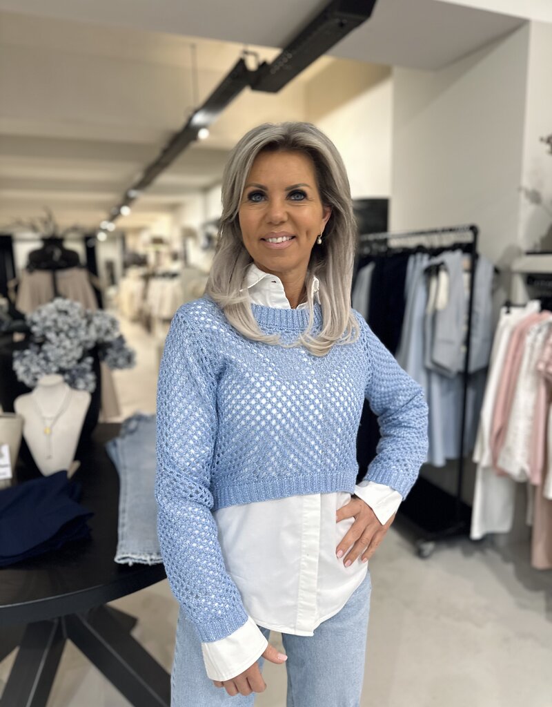 Top Steff blau