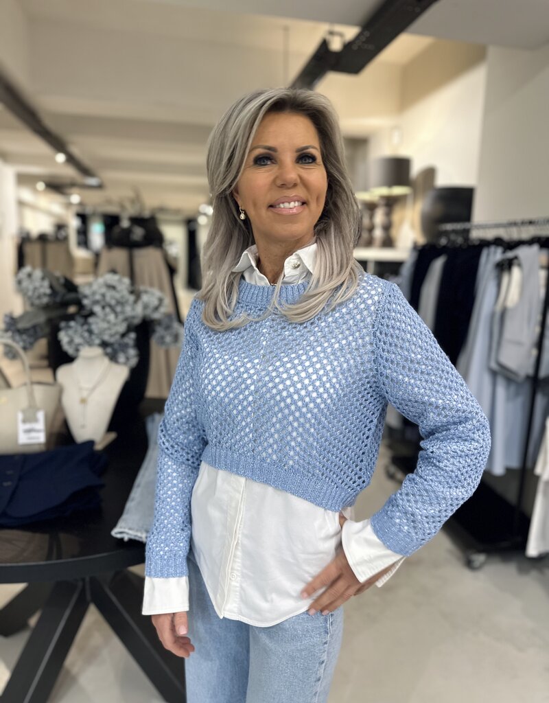 Top Steff blau