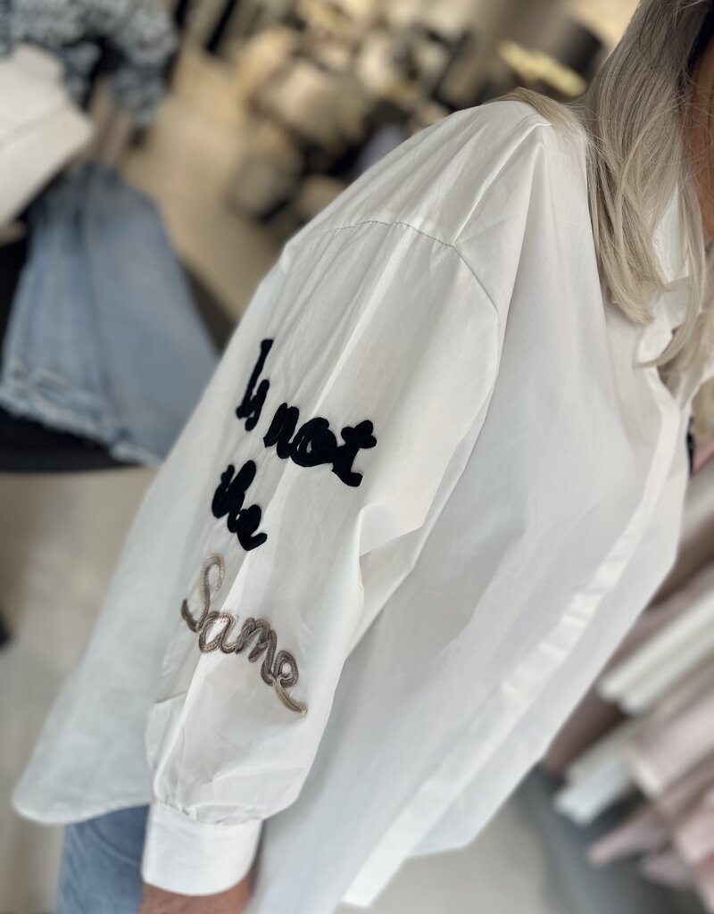 Chemisier Jaqueline blanc cassé