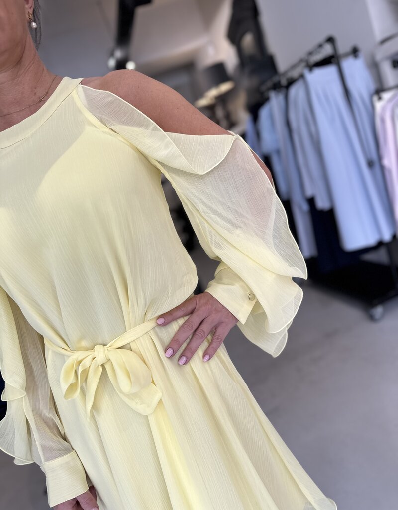 Robe Rinascimento Velo Jaune