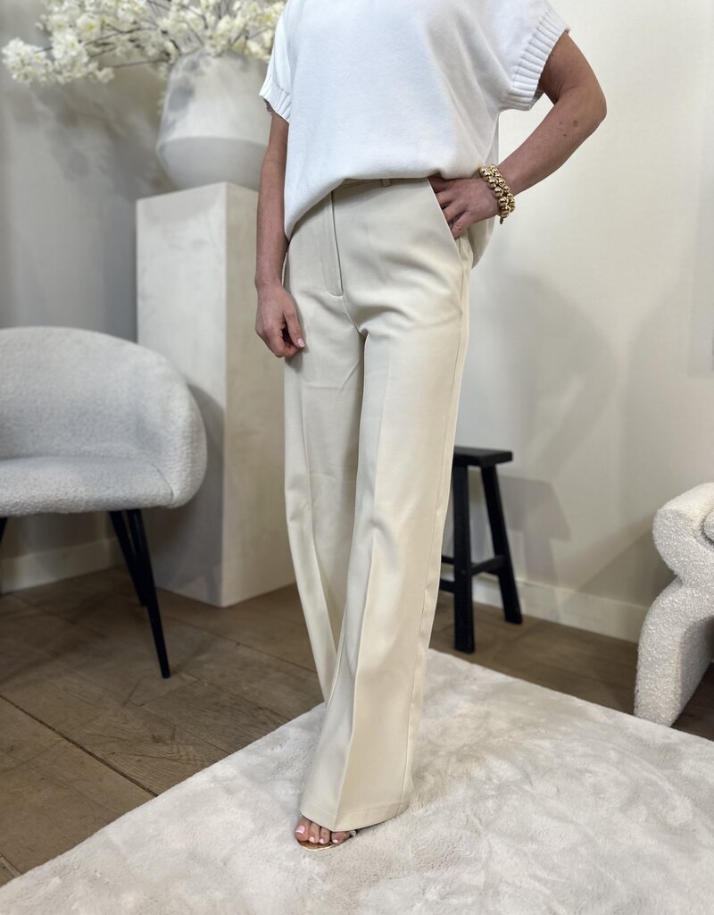 Pantalon Ziza beige