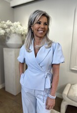 Blouse / Blazer Simmy Blauw
