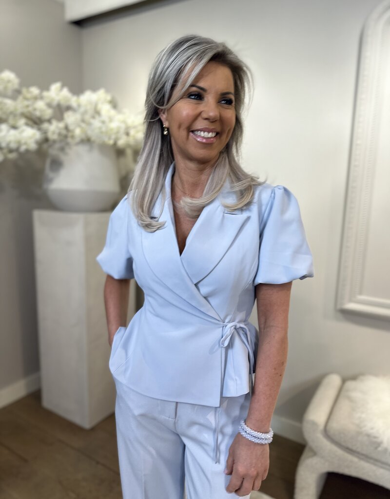 Bluse Simmy Blau