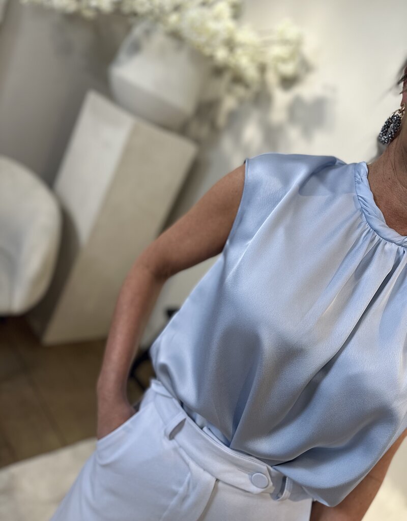 Top Bowie Blau